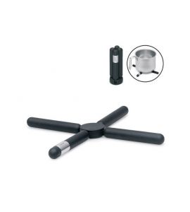 Blomus Untersetzer Knik klappbar schwarz