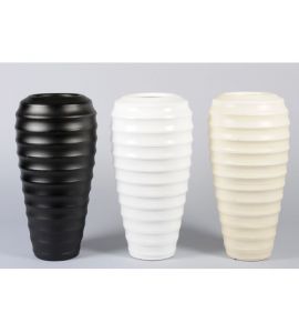 Bodenvase H50cm creme