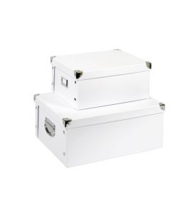 Box Pappe weiß 40x33x17