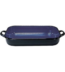 Bratreine Vierkantpfanne Emaille 32 cm