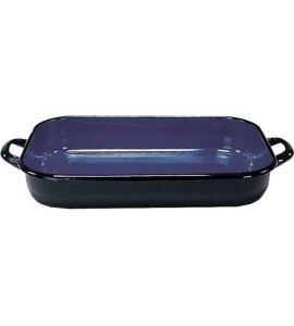 Bratreine Vierkantpfanne Emaille 36 cm