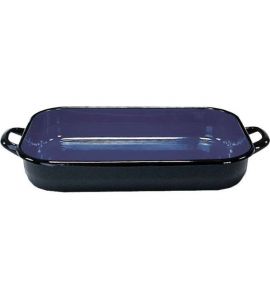 Bratreine Vierkantpfanne Emaille 40 cm