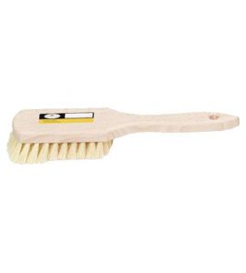 Bürste Eckenbürste 6-reihig Holz
