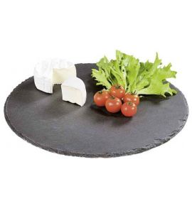 Buffet-Platte Schiefer ø35,5cm
