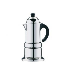 Cilio Espressobereiter Kontessa Edelstahl 4 Tassen