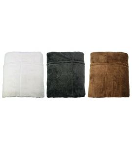 Decke braun 130x150cm