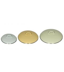 Deckel mit Chromrand 14 cm