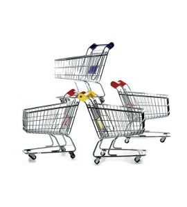 Deko-Einkaufswagen L 33cm