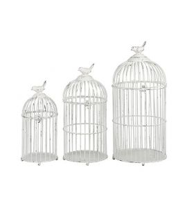 Deko-Vogelkäfig 3er-Satz