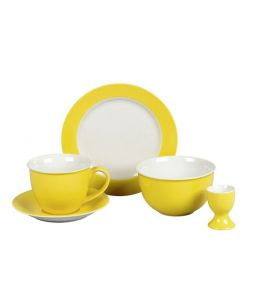 Doppio gelb Müslischale 14 cm