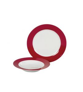 Doppio rot Speiseteller 27 cm