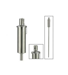Edelstahlfackel 90cm