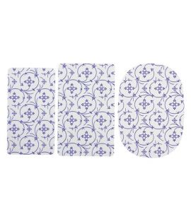 Essbrett Ind.blau 23x14 cm
