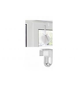 Fenster-Dekohaken 4St, transp.