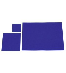 Filztischset Tischset blau 33x45 cm