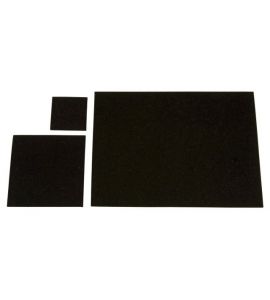 Filztischset Tischset schwarz 33x45 cm