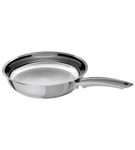Fissler Bratpfanne Pfanne Edelstahl 24 cm
