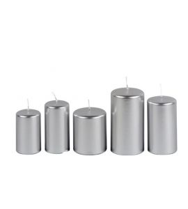 Flachkopfstumpe 10x6 cm silber