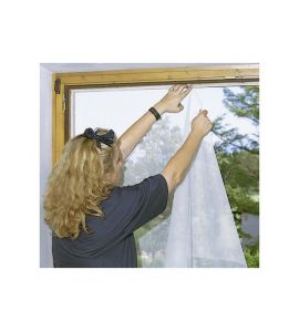 Fliegengitter 100x130 weiss