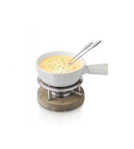 Fondue-Set Grau