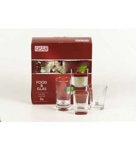Food-Gläser Mini Rastal Cubic 6 cl