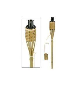 Gartenfackel aus Bambus 120cm