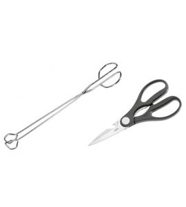 Gefu Küchenzange Edelstahl 24 cm