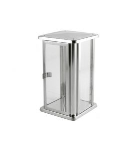 Grablaterne Edelstahl H19,5cm