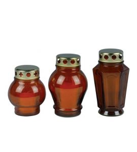 Grablaterne Glas 18cm m. K.