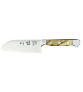 Güde Alpha Olive Santoku glatt 14 cm