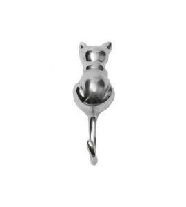 Haken Katze, silber
