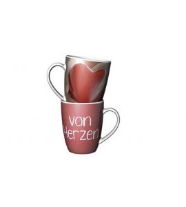 Kaffebecher von Herzen