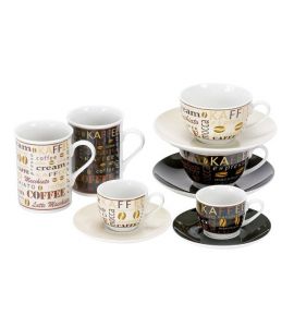 Espressotasse m.U.2er Set