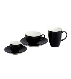 Espressoobere Doppio schwarz