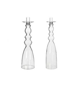Kerzenständer Youp Glas 40x11 cm