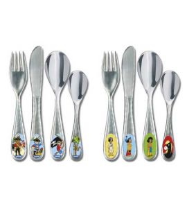 Kinder Besteckset Yakari 4 tlg.