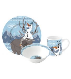 Kindergeschirr-Set Frozen Olaf