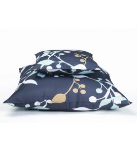 Kissen 82x82 Toffee grau