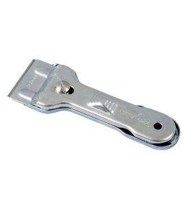 Kochfeldreiniger Glasschaber Metall