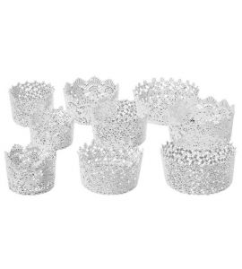 Körbchen-Set Spitze 3-tlg.