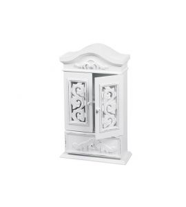 Kommode Holz weiss 47x28x12cm