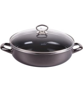 Krüger Primus Schmorbräter Emaille 28 cm
