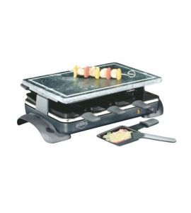 Küchenprofi Raclette Hot Stone für 8 Personen