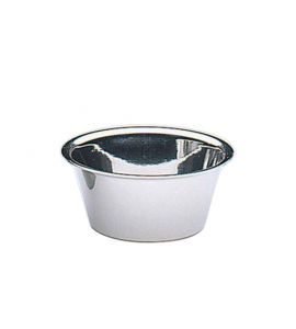 Küchenprofi Timbaleform flach Edelstahl 7,5 cm