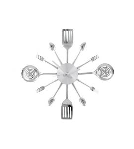 Küchenuhr Besteck ø56cm