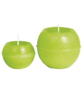 Kugelkerze 6 cm kiwigrün