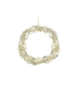 LED-Kranz Curly ø30cm beleucht