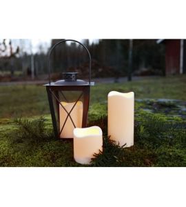 LED-Leuchtkerze 7,5x7,5cm outd