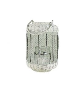 Laterne 25x35cm wss-verwasch.