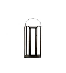 Laterne Texel H70cm, schwarz
